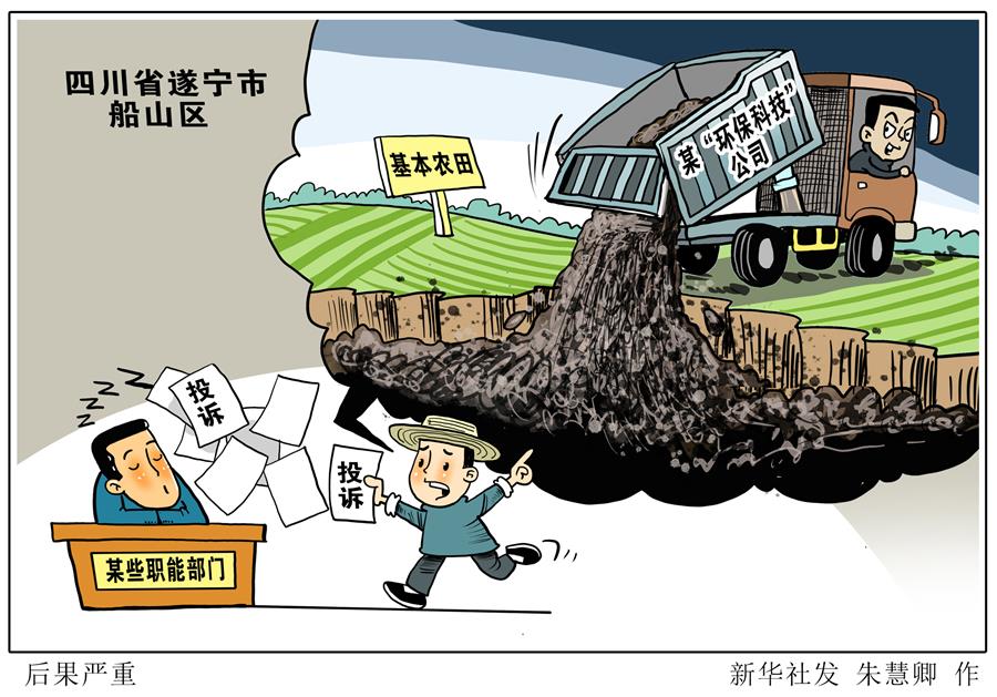 （图表&middot;漫画）［新华视点&middot;聚焦中央环保督察］后果严重