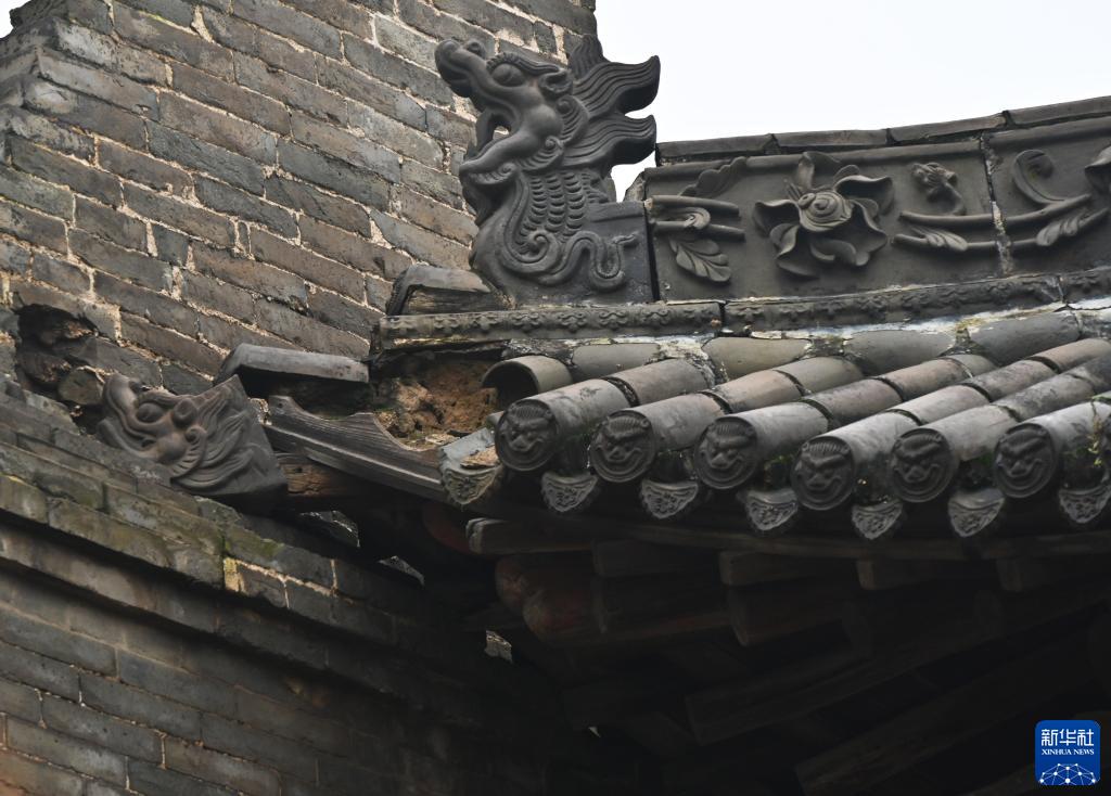 山西各地多处文物受降雨影响出现险情 文物部门正在抢险修缮