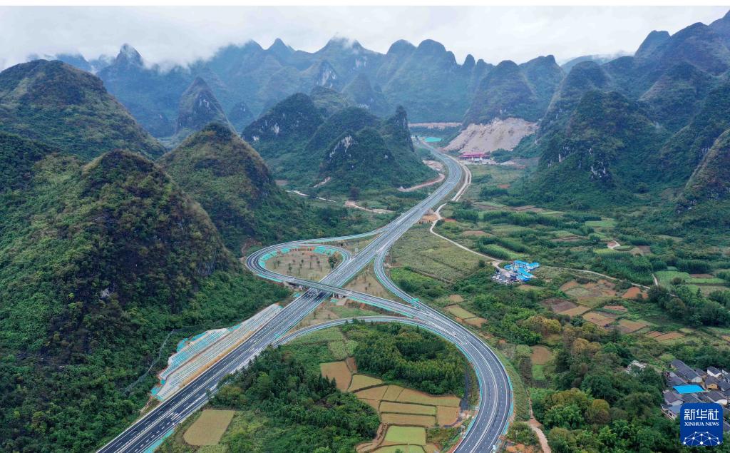 新桂柳高速即将通车 主线全长95.7公里