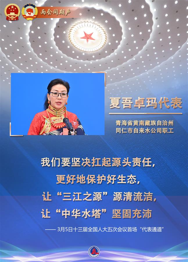 （图表&middot;海报）［两会同期声］春天盛会的生动&ldquo;和声&rdquo;&mdash;&mdash;十三届全国人大五次会议首场&ldquo;代表通道&rdquo;扫描（7）