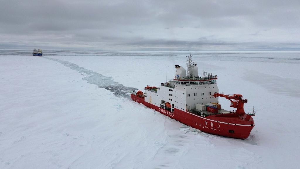 第40次南极考察丨“雪龙2”号完成卸货任务离开罗斯海新站