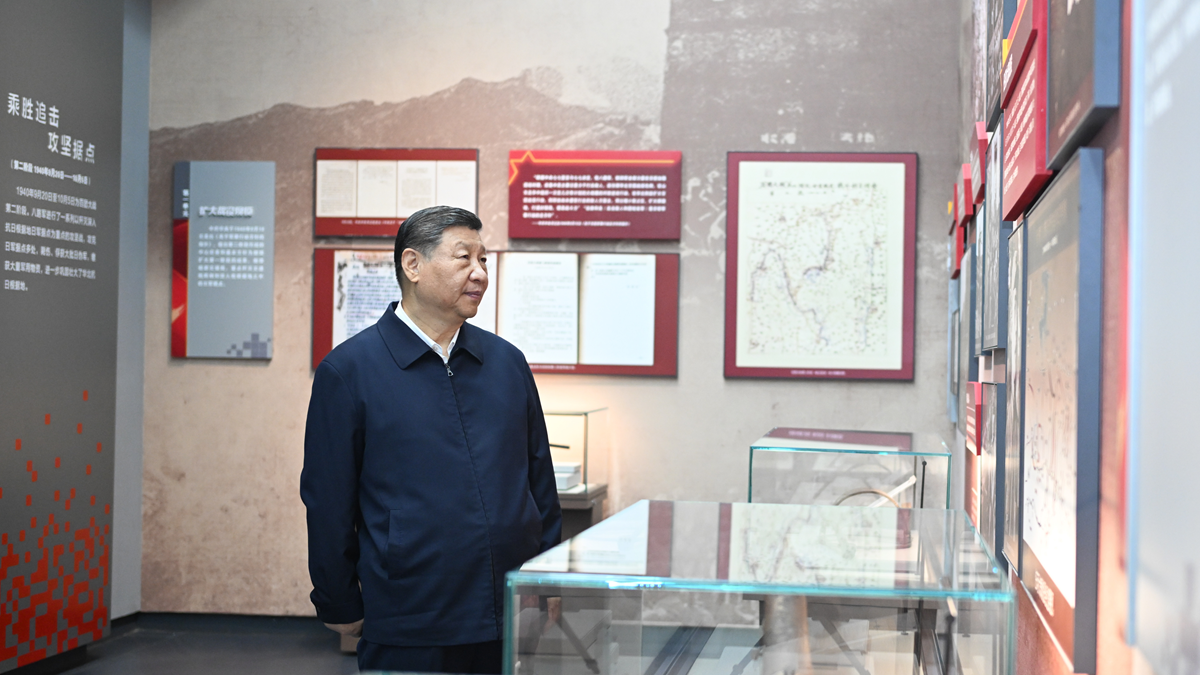 学习进行时丨习近平总书记弘扬伟大抗战精神的故事