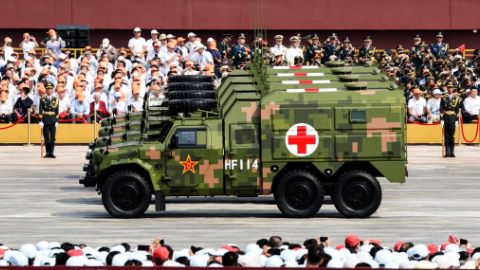 向战为战 融合保障——记后勤保障方队