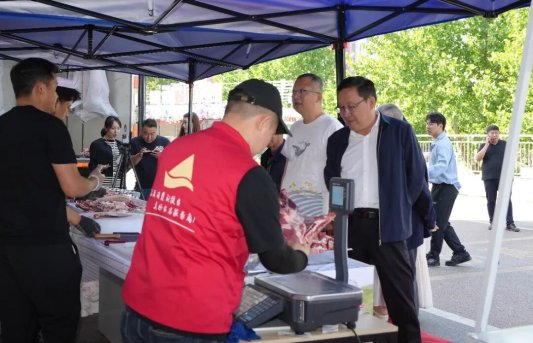 国家地理标志产品青海祁连藏羊银座超市首发
