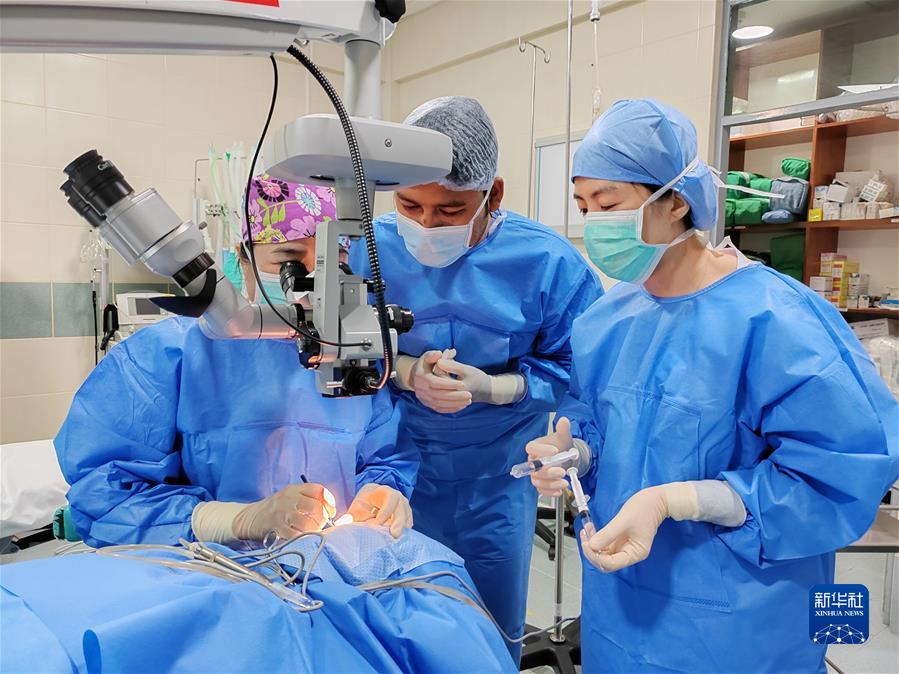(国际·图文互动)(2)中国-马尔代夫眼科中心援助与合作项目正式启动