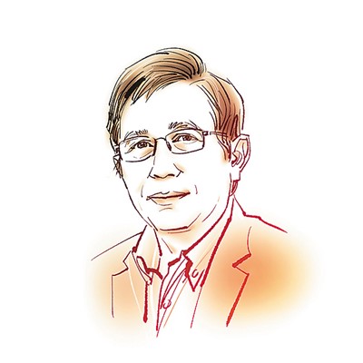 陈应松。郭红松绘