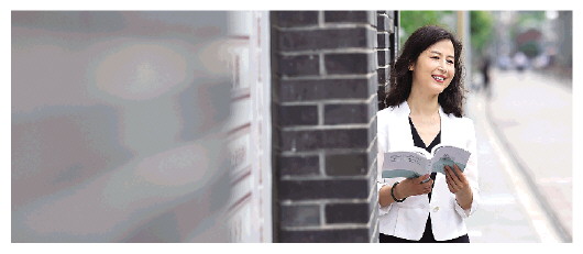 ▲付秀莹。 本报记者殷刚摄