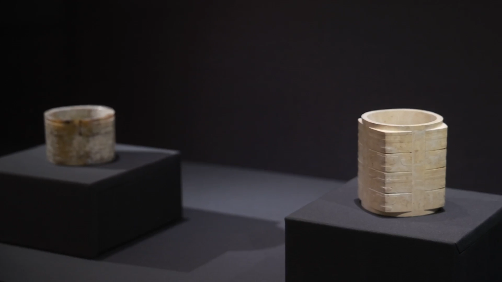 杭州：124件玉琮首聚良渚博物院“琮谱”特展