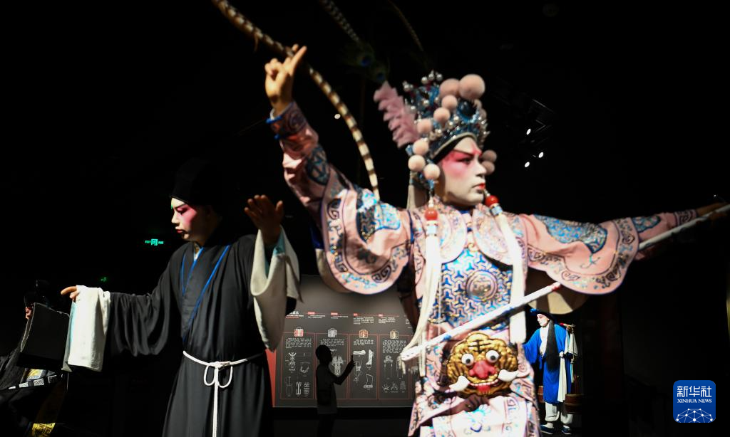 陕西西安：秦腔艺术博物馆里感受传