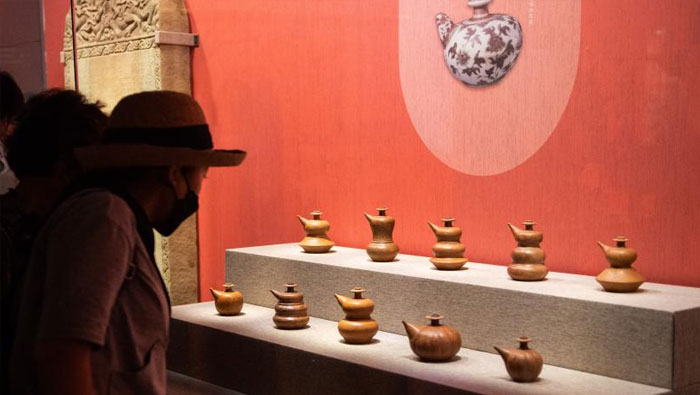 亞洲多國220余件文物在湖南省博物館展出