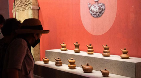 亚洲多国220余件文物在湖南省博物馆展出