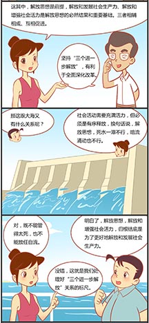 &ldquo;三个进一步解放&rdquo;如何促进改革