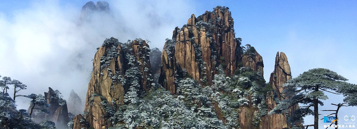 【&ldquo;飞阅&rdquo;中国】大美无言 航拍江西三清山雪后如仙境