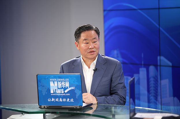 中化集团党组书记、董事长宁高宁做客新华网