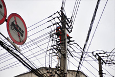 震区电网受损较严重