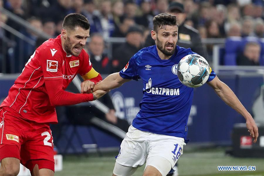 (SP)GERMANY-GELSENKIRCHEN-SOCCER-BUNDESLIGA-SCHALKE 04 VS UNION BERLIN