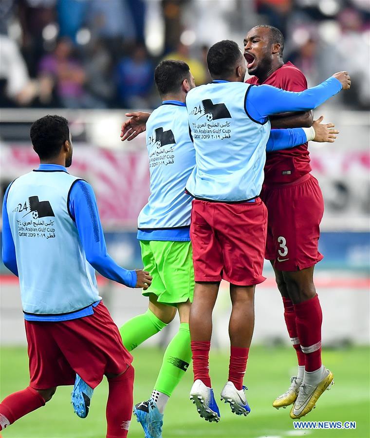 (SP)QATAR-DOHA-FOOTBALL-ARABIAN GULF CUP-QATAR VS YEMEN