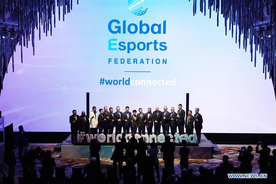 (SP)SINGAPORE-ESPORTS-GEF SIGNING CEREMONY