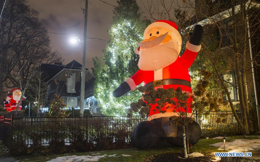 CANADA-TORONTO-CHRISTMAS DECORATION