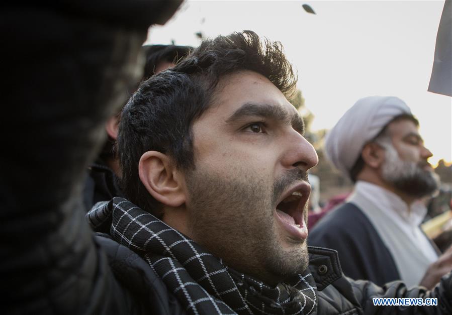 IRAN-TEHRAN-BRITISH EMBASSY-PROTEST