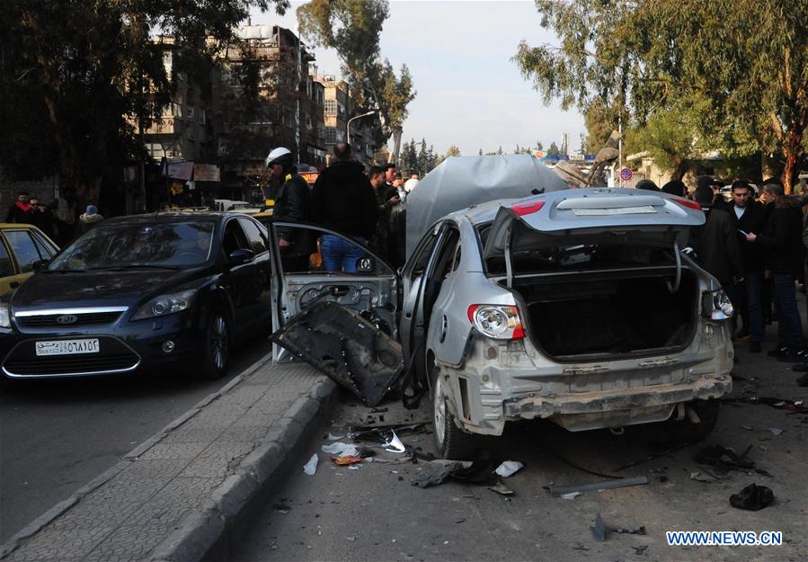 SYRIA-DAMASCUS-BLAST