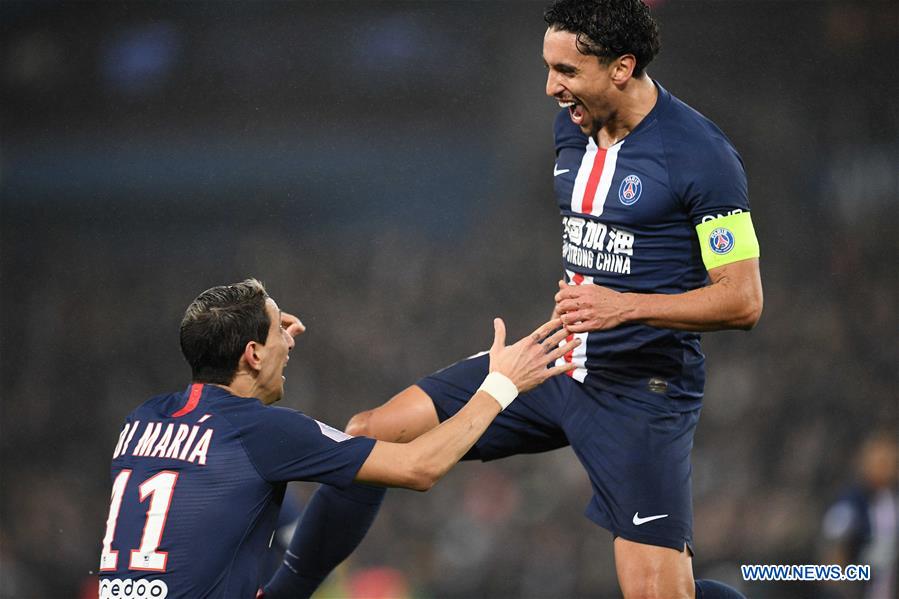 (SP)FRANCE-PARIS-FOOTBALL-LIGUE 1-PSG VS BORDEAUX