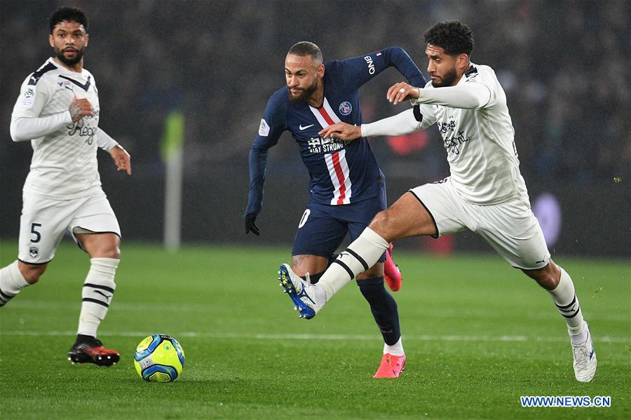 (SP)FRANCE-PARIS-FOOTBALL-LIGUE 1-PSG VS BORDEAUX