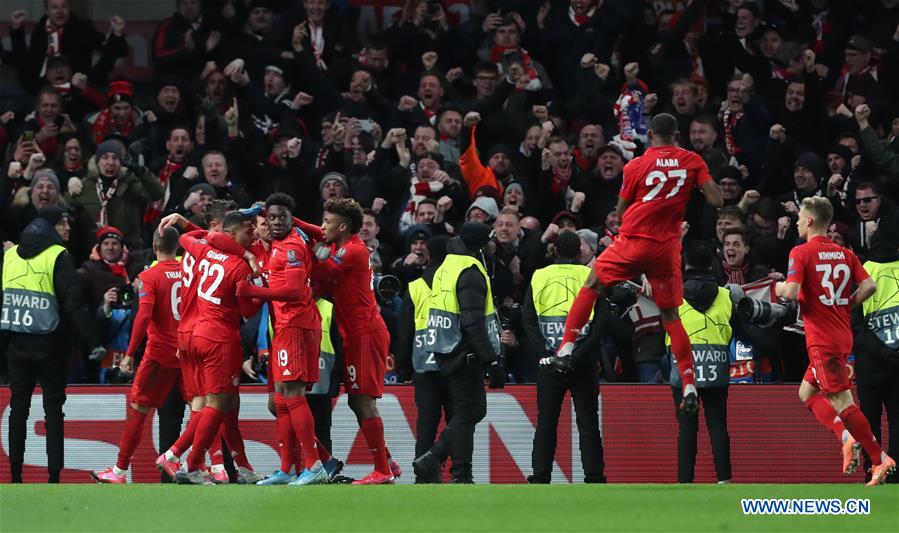 (SP)BRITAIN-LONDON-FOOTBALL-UEFA CHAMPIONS LEAGUE-CHELSEA VS BAYERN MUNICH