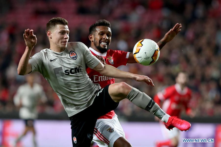 (SP)PORTUGAL-LISBON-FOOTBALL-UEFA EUROPA LEAGUE-BENFICA VS SHAKHTAR DONETSK