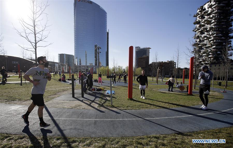 ITALY-MILAN-COVID-19