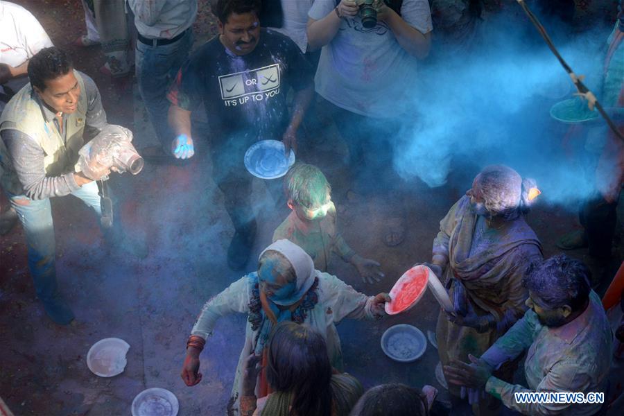 PAKISTAN-LAHORE-HOLI-CELEBRATION