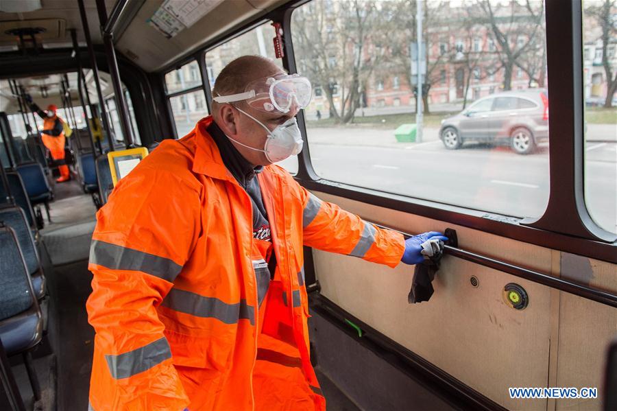 LITHUANIA-VILNIUS-NATIONAL QUARANTINE-COVID-19