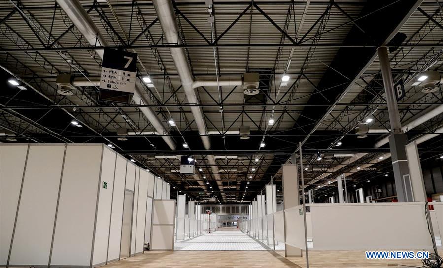 SPAIN-MADRID-COVID-19-FIELD HOSPITAL