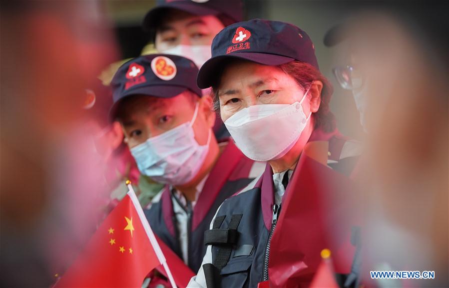 CHINA-HUBEI-WUHAN-LI LANJUAN-MEDICAL STAFF-RETURN FROM HUBEI (CN)