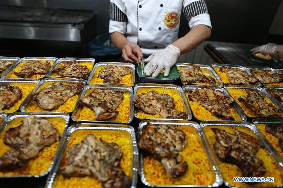 EGYPT-CAIRO-COVID-19-FREE MEALS