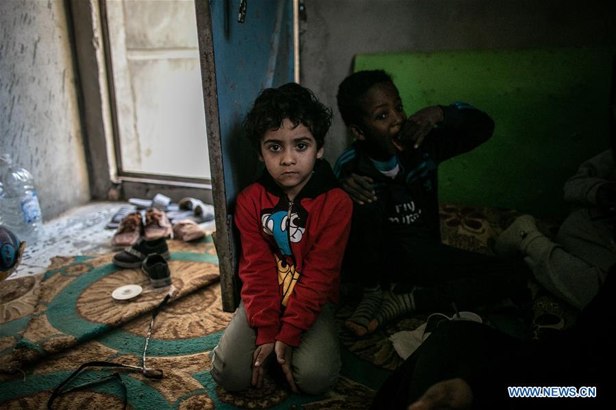 LIBYA-TRIPOLI-DISPLACED PEOPLE