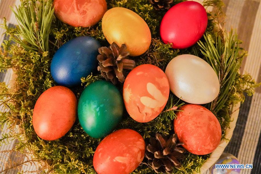 LATVIA-RIGA-COVID-19-EASTER