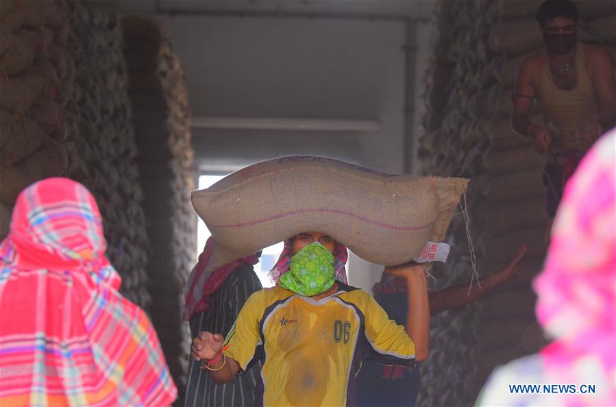 INDIA-TRIPURA-CORONAVIRUS-LOCKDOWN-WAREHOUSE