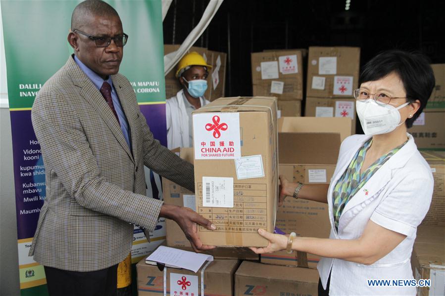 China donates medical supplies to help Tanzania fight COVID19 Xinhua