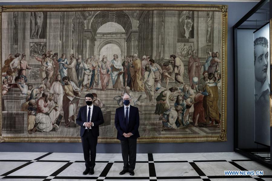 France loans rare tapestry to Athens to mark bicentennial of Greek War of  Independence - Xinhua