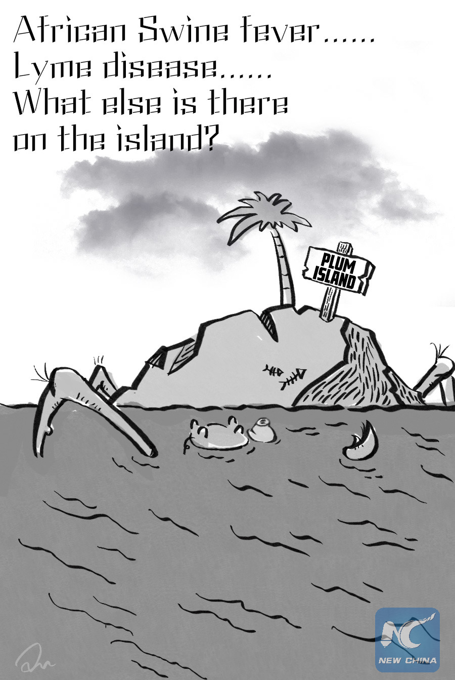 Biomenace of U.S. Plum Island Xinhua