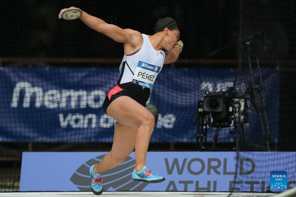 Highlights Of Discus Throw Of Wanda Diamond League Brussels Xinhua
