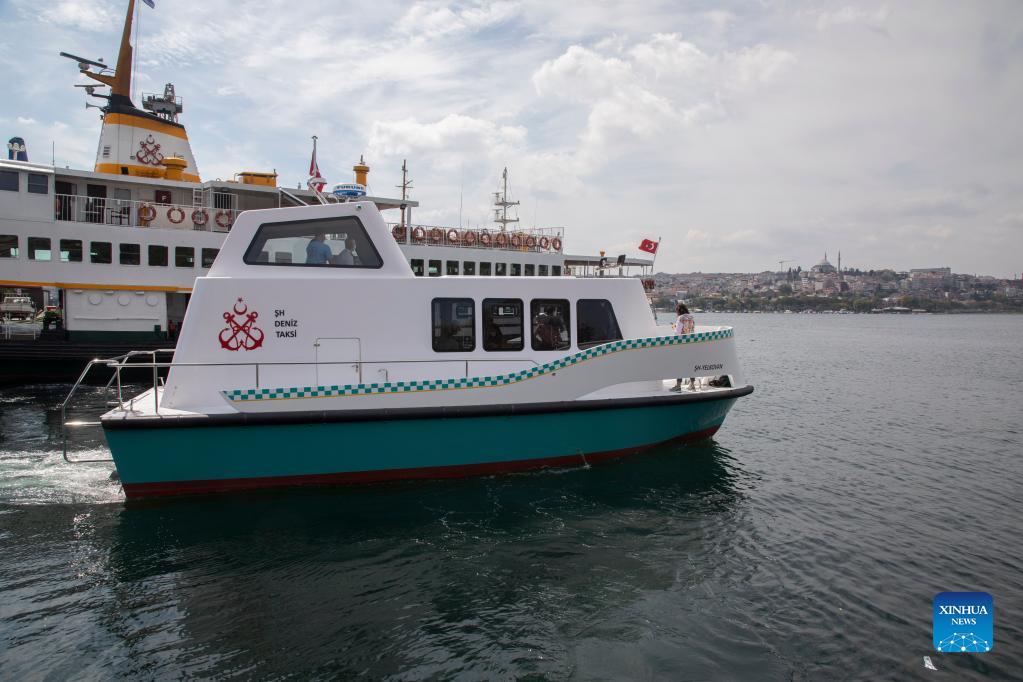 feature sea taxis expected to ease traffic jams in turkey s istanbul xinhua