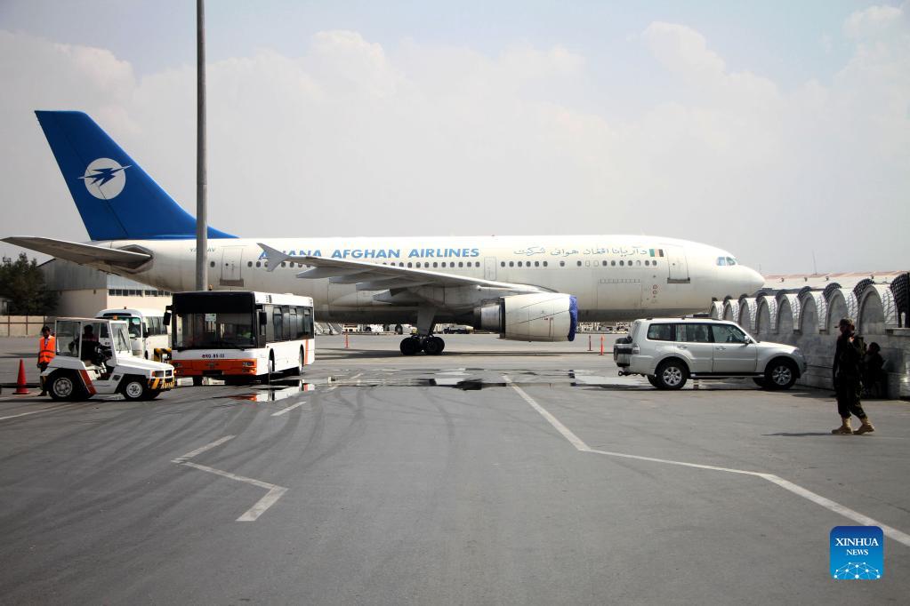 Efforts underway to resume int'l commercial flights in Kabul airport