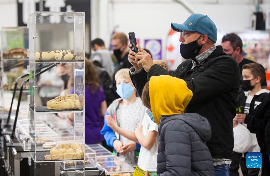 Highlights at 2021 Toronto Reptile Expo Xinhua