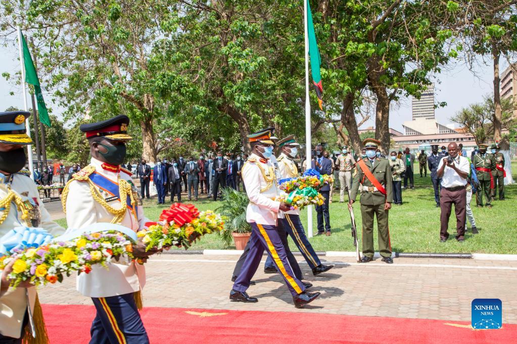 Zambia marks 57 years of Independence Xinhua