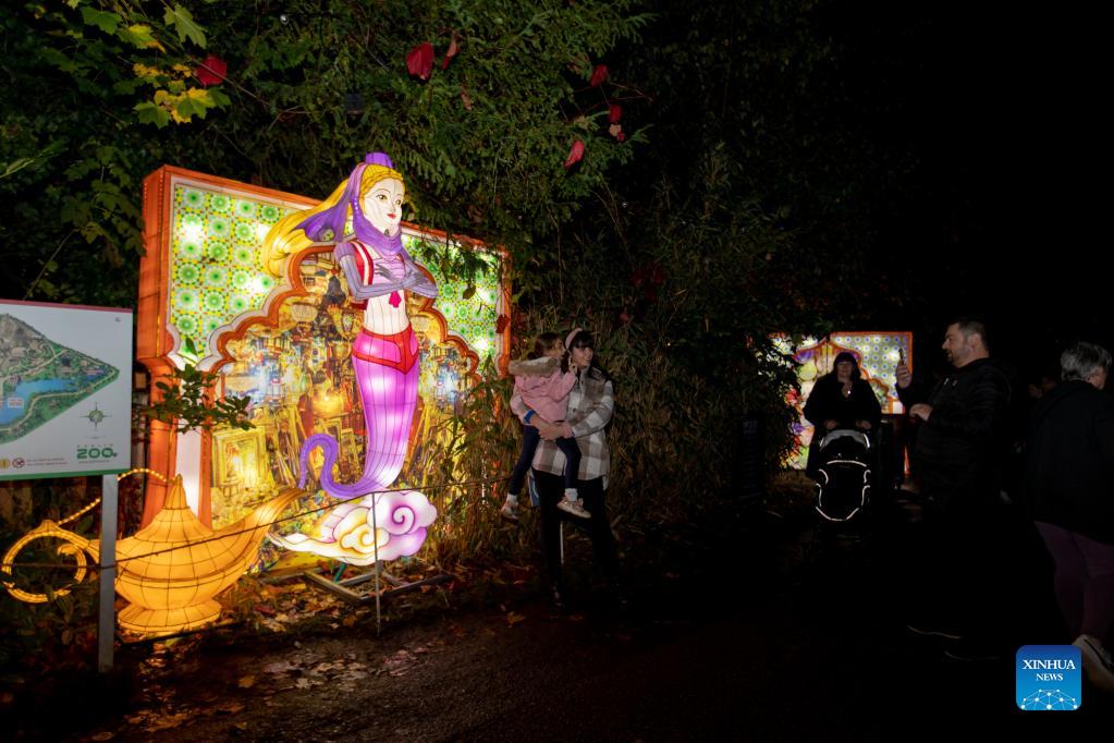 Annual lantern show opens in Dublin, Ireland Xinhua