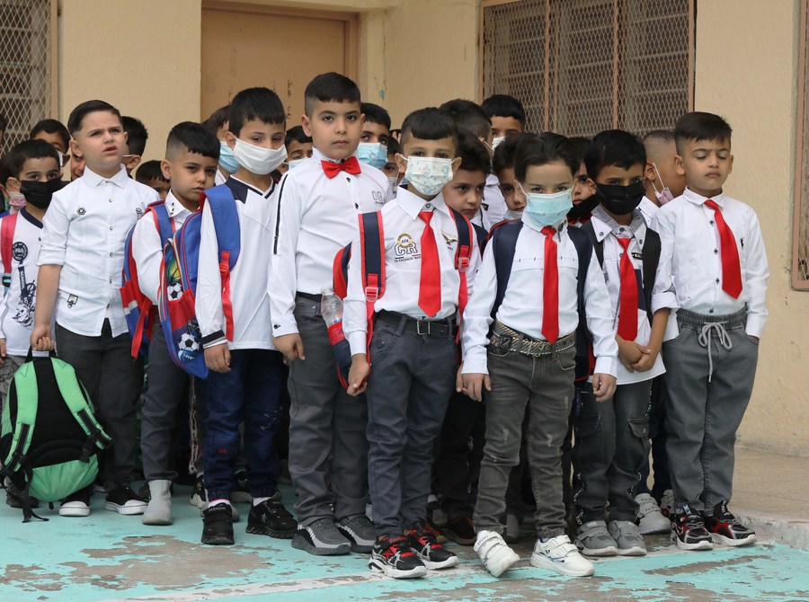 Iraqi students return to classrooms as new school year begins Xinhua