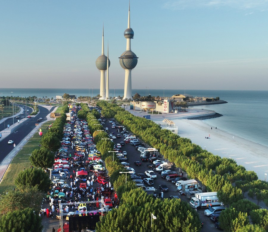 Mideast in Pictures Classic car show in Kuwait Xinhua