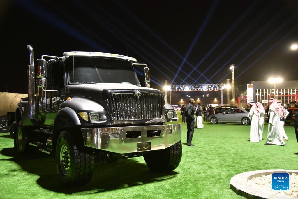 Riyadh Car Show 2021 held in north Riyadh, Saudi Arabia Xinhua